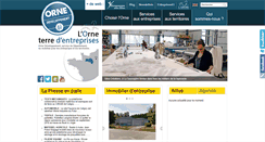 Desktop Screenshot of orne-developpement.com